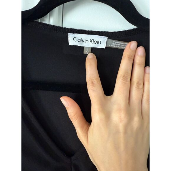 Calvin Klein Short sleeve blouse - size S - Picture 2 of 4